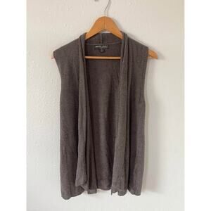 Women’s Barefoot Dreams Chic Lite Calypso Sleeveless Sweater Vest Size Medium